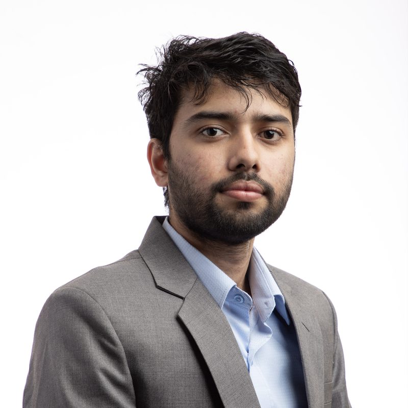 Portrait of Prateek Neupane.